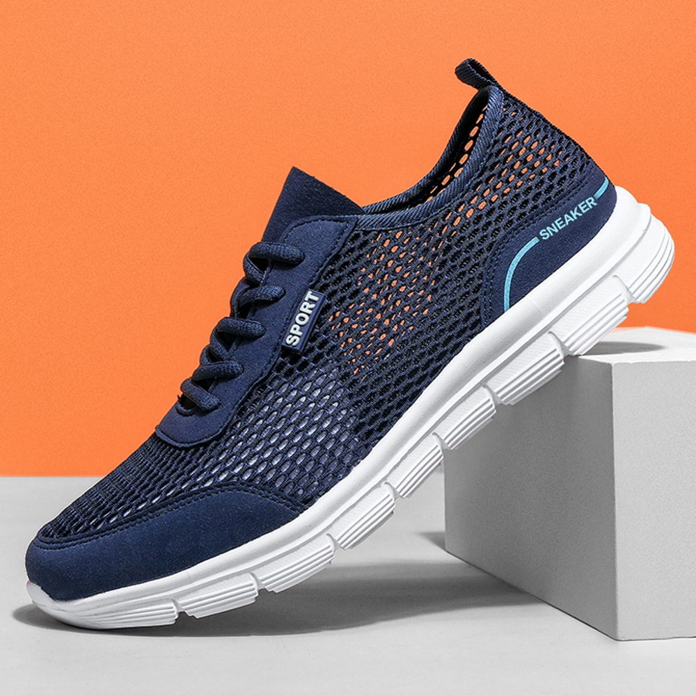 AeroFlex Breathable Mesh Loafers For Men Lightweight Casual Walking Sneakers 6