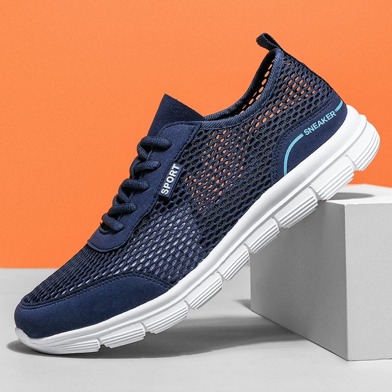 AeroFlex Breathable Mesh Loafers For Men Lightweight Casual Walking Sneakers 6