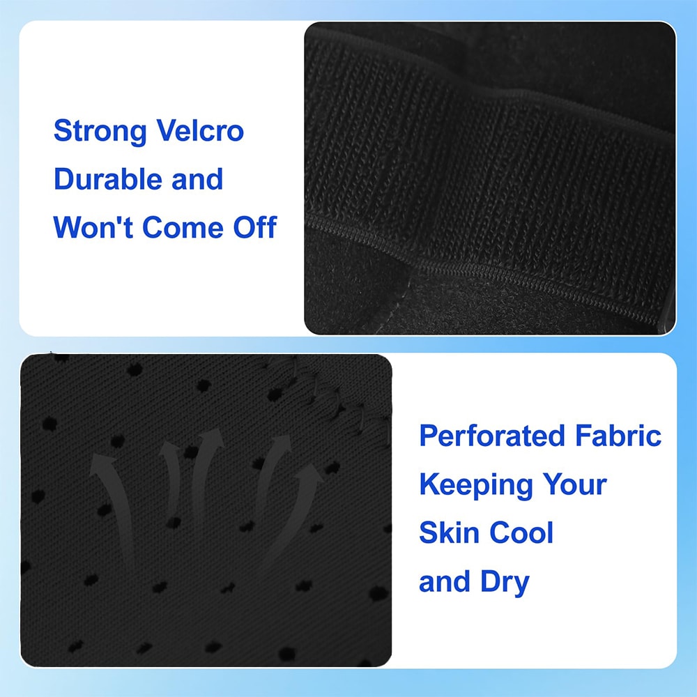Patella Spring Support Knee Brace Compression Sleeve With Hinged Stabilizers For Knee Pain Relief 2