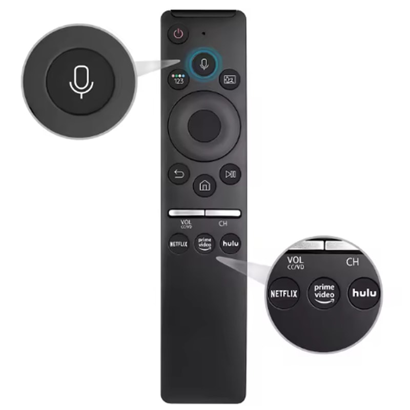 Smart Voice Remote For Samsung TV Universal BN59 Replacement For QLED LED LCD Smart TVs 0