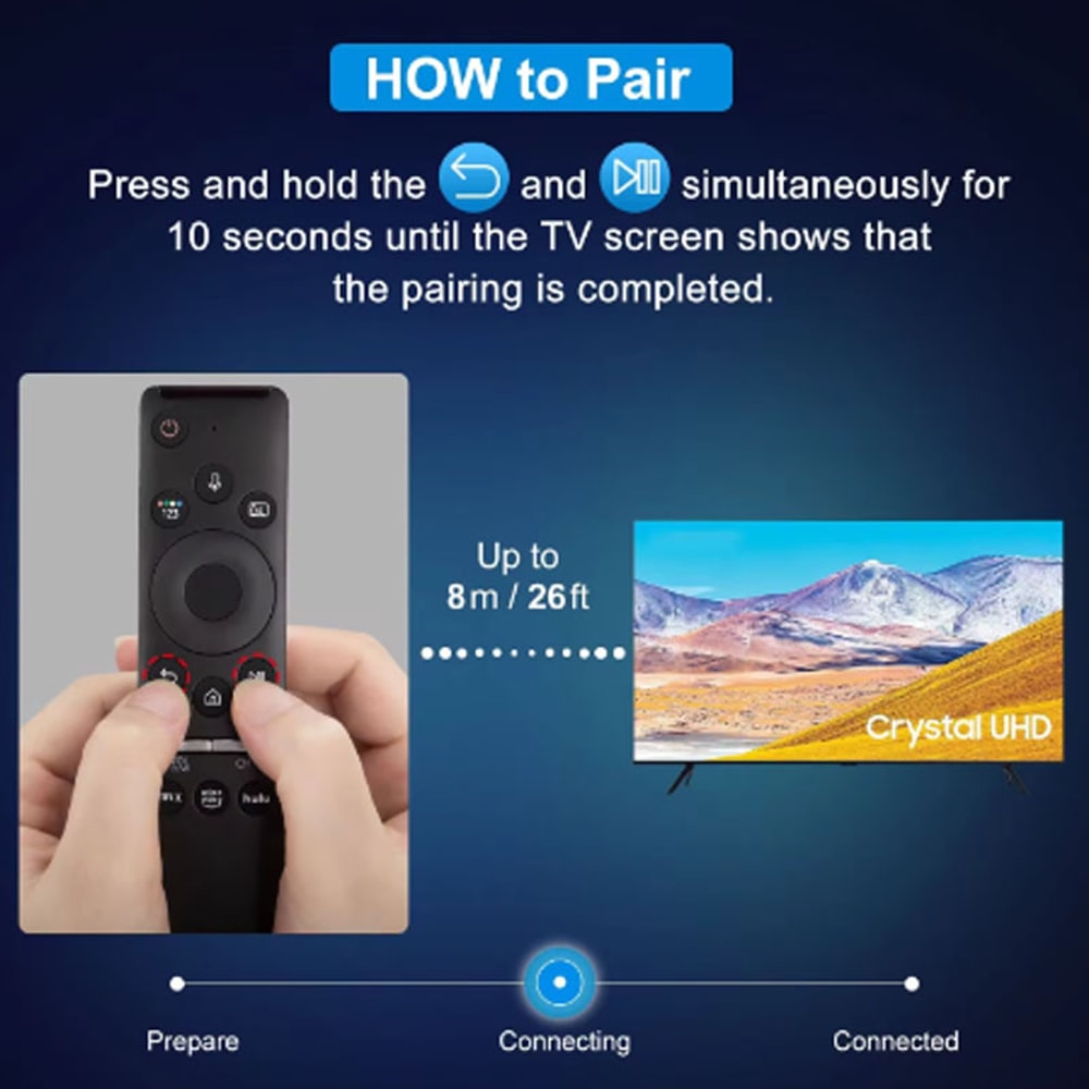 Smart Voice Remote For Samsung TV Universal BN59 Replacement For QLED LED LCD Smart TVs 3