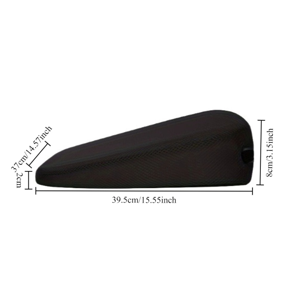 Orthopedic Car Seat Cushion For Long Drives Breathable Memory Foam Seat Pad 5