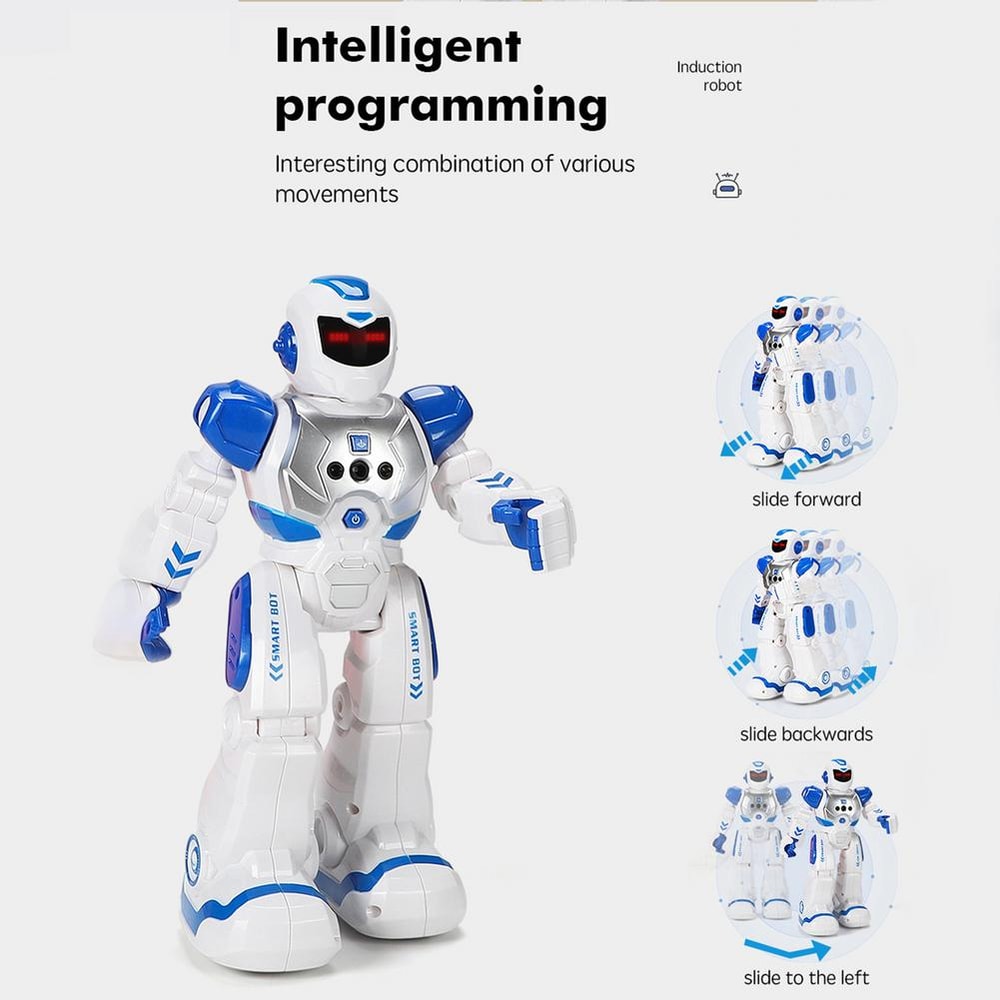 Smart Gesture Control Robot Toy For Kids With Remote Control Dancing Music And Programmable Actions 1