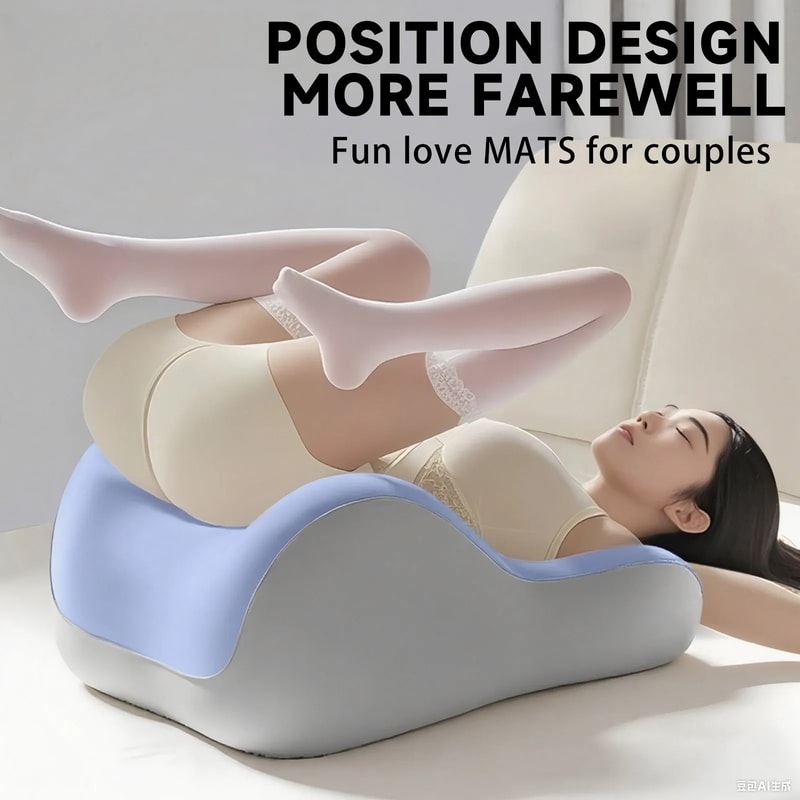 ComfortCurve Pregnancy Support Pillow Memory Foam Couples Cushion For Relaxation And Better Sleep 1