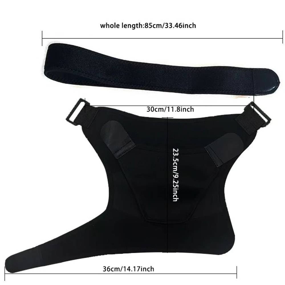 Shoulder Support Brace Adjustable Compression Wrap For Sports Recovery And Joint Stability 2