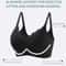 CloudSoft Full Coverage Wireless Bra For Women Seamless Push Up Comfort Support 3