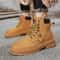 RuggedStride Motorcycle Ankle Boots Waterproof Chelsea Boots For Men 0