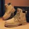 RuggedStride Motorcycle Ankle Boots Waterproof Chelsea Boots For Men 2