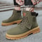 RuggedStride Motorcycle Ankle Boots Waterproof Chelsea Boots For Men 1