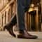 Mens Calf Leather Chelsea Boots British Riding Style Winter Ankle Boots 0