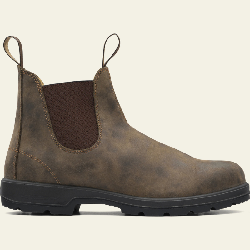 Vintage Leather Chelsea Boots Comfortable British Style Ankle Work Boots For Men And Women 2
