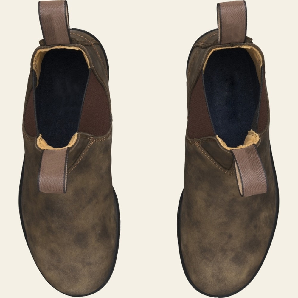 Vintage Leather Chelsea Boots Comfortable British Style Ankle Work Boots For Men And Women 3