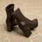 French Retro Pointed Toe Ankle Boots High Heel Chelsea Booties For Women 1