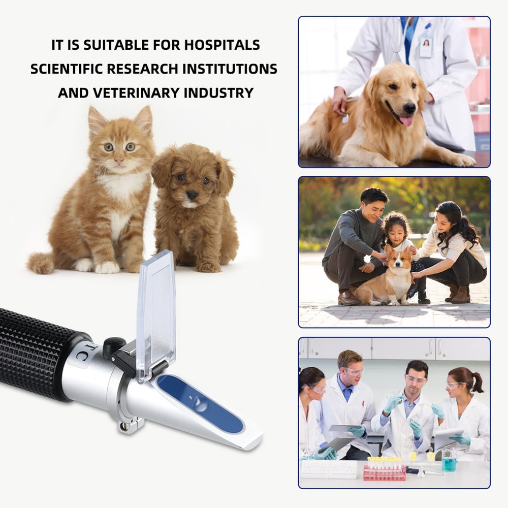 PetCare Precision Veterinary Refractometer for Cat and Dog Urine Testing