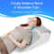 ErgoRest Incline Bed Wedge Pillow for Acid Reflux Relief & Comfortable Sleeping Support