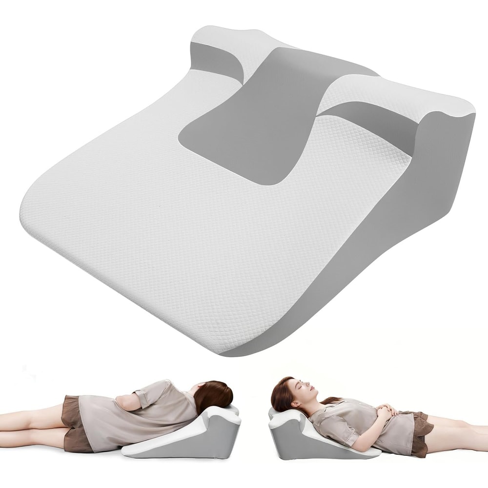 ErgoRest Incline Bed Wedge Pillow for Acid Reflux Relief & Comfortable Sleeping Support