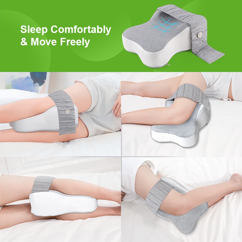 Orthopedic Long Knee & Leg Support Pillow for Side Sleepers