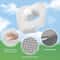 Prone Comfort Memory Foam Face Down Pillow for Massage Recovery & Beauty Treatments
