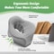 Prone Comfort Memory Foam Face Down Pillow for Massage Recovery & Beauty Treatments