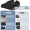 DriveLift Memory Foam Car Seat Cushion Height Booster for Better Posture and Driving Comfort