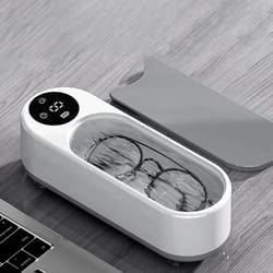 wireless ultrasonic eyewear cleaning machine high-frequency glass cleaner
