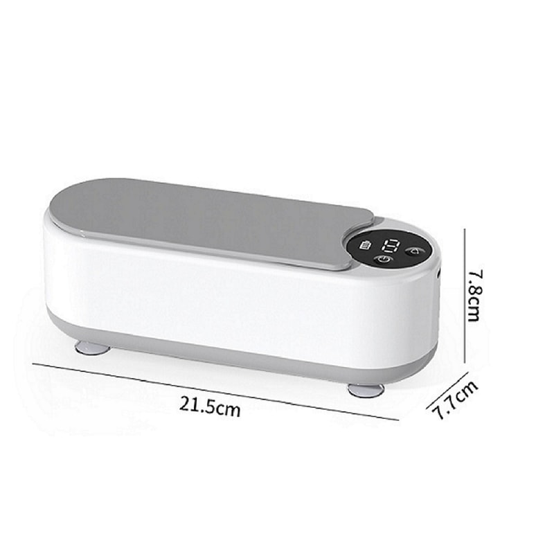 Wireless Ultrasonic Eyewear Cleaning Machine High-Frequency Glass Cleaner