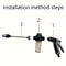 Premium High-Pressure Water Gun for Car Wash Garden Hose Nozzle Powerful Cleaning Tool