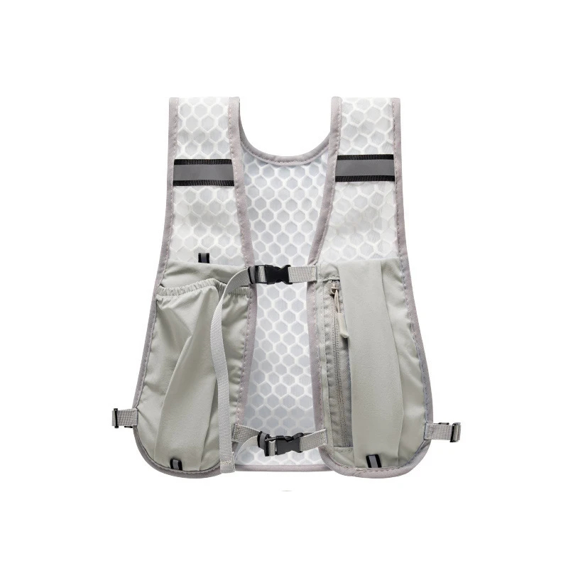 Hydration Running Vest With Phone Holder Water Bottle Storage Pack For Runners 6