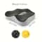 Ergo Support Memory Foam Seat Cushion for Chair Comfort and Pressure Relief
