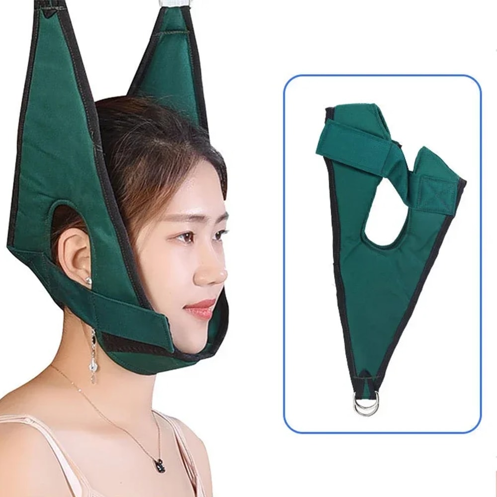 Neck Support & Decompression Harness Home Neck Traction Cervical Traction Device for Pain Relief