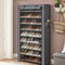 9 Tier Shoe Organizer With Dustproof Cover Shoe Storage Rack For 4050 Pairs 1