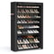 9 Tier Shoe Organizer With Dustproof Cover Shoe Storage Rack For 4050 Pairs 6
