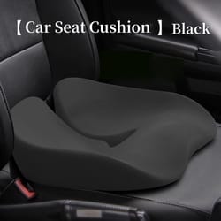 ergonomic orthopedic memory foam seat cushion for tailbone pain relief and sciatica support