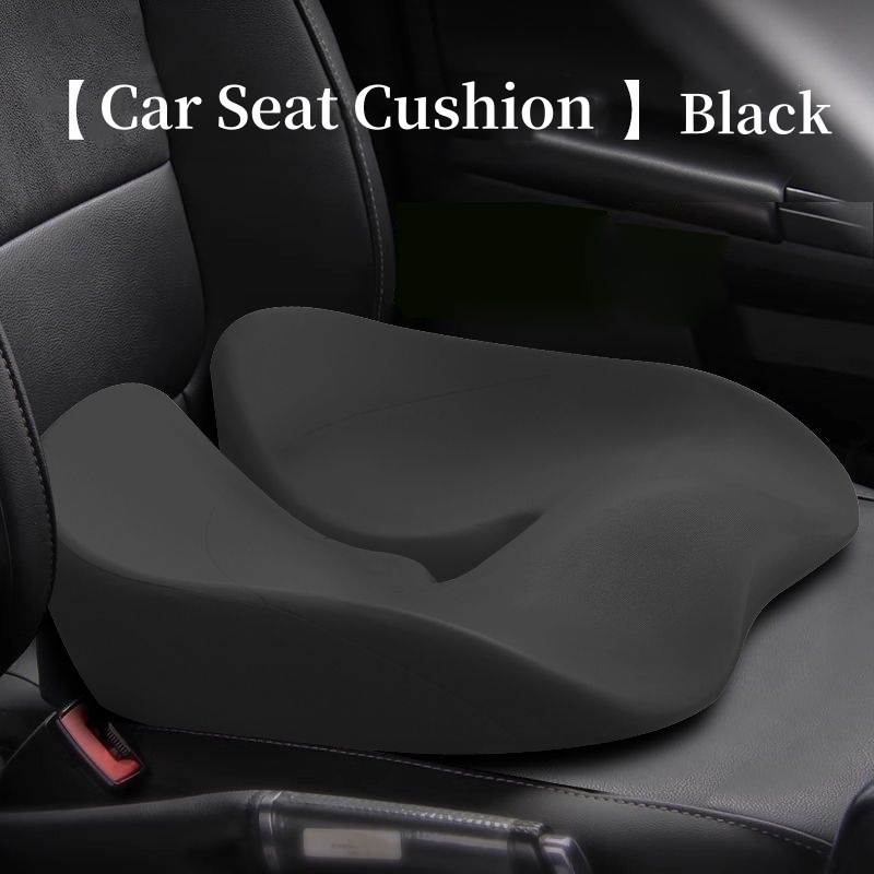 Ergonomic Orthopedic Memory Foam Seat Cushion for Tailbone Pain Relief and Sciatica Support