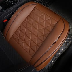 premium pu leather car seat cushion universal car seat cover front seat car pad for most vehicles