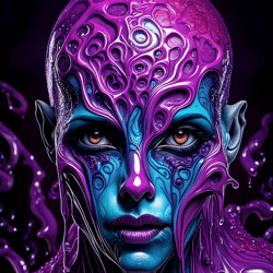 hyperrealism art fantasy dark cover print digital art contemporary art digital download