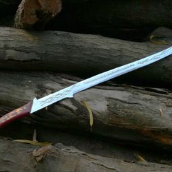 elven majesty: 38-inch hadhafang sword of arwen - hadhafang replica - usavanguard