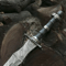 AVikingBattleReadyDamascusSteelSwordHandForgedDamascusSteelVikingSwordBladeMaster 5j
