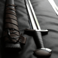 Forged Fury: Battle-Ready Slavic Sword
