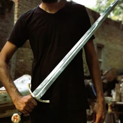 sword of reverence stainless steel templar blade - the knight's elegance | husband gift