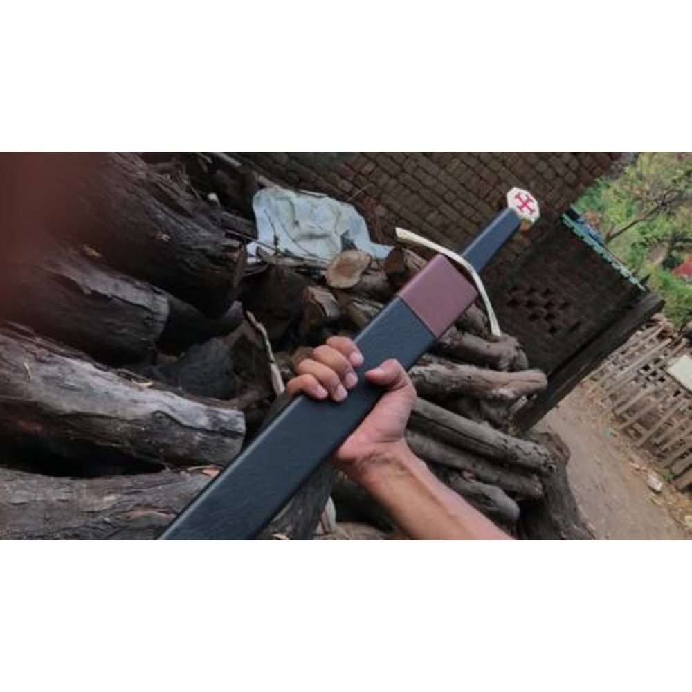 SwordofReverence440cStainlessSteelTemplarBladeTheKnightsEleganceUSAVANGUARD 12jpg