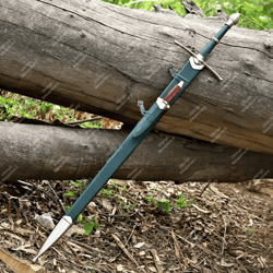 anduril sword replica | reforged narsil blade with free scabbard & wall mount