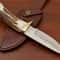 Hand Forged Stag Handle Skinner Knife Stainless Steel Hunting Blade Gift For Hunters 0