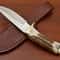 Hand Forged Stag Handle Skinner Knife Stainless Steel Hunting Blade Gift For Hunters 1