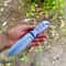 Hand Forged Stainless Steel Hunting Knife Bushcraft Camping Knife With Leather Sheath Gift For Men 3