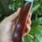 Handmade Carbon Steel Hunting Knife Rosewood Handle Leather Sheath Gift For Hunters 5