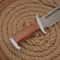 Handmade Damascus Steel Bowie Hunting Knife 17 Inch Survival Camping Gift For Men 3