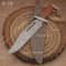 Handmade Damascus Steel Bowie Hunting Knife 17 Inch Survival Camping Gift For Men 6