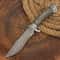 Handmade Damascus Steel Hunting Knife Full Tang Survival Camping Gift For Men 2