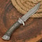 Handmade Damascus Steel Hunting Knife Full Tang Survival Camping Gift For Men 3